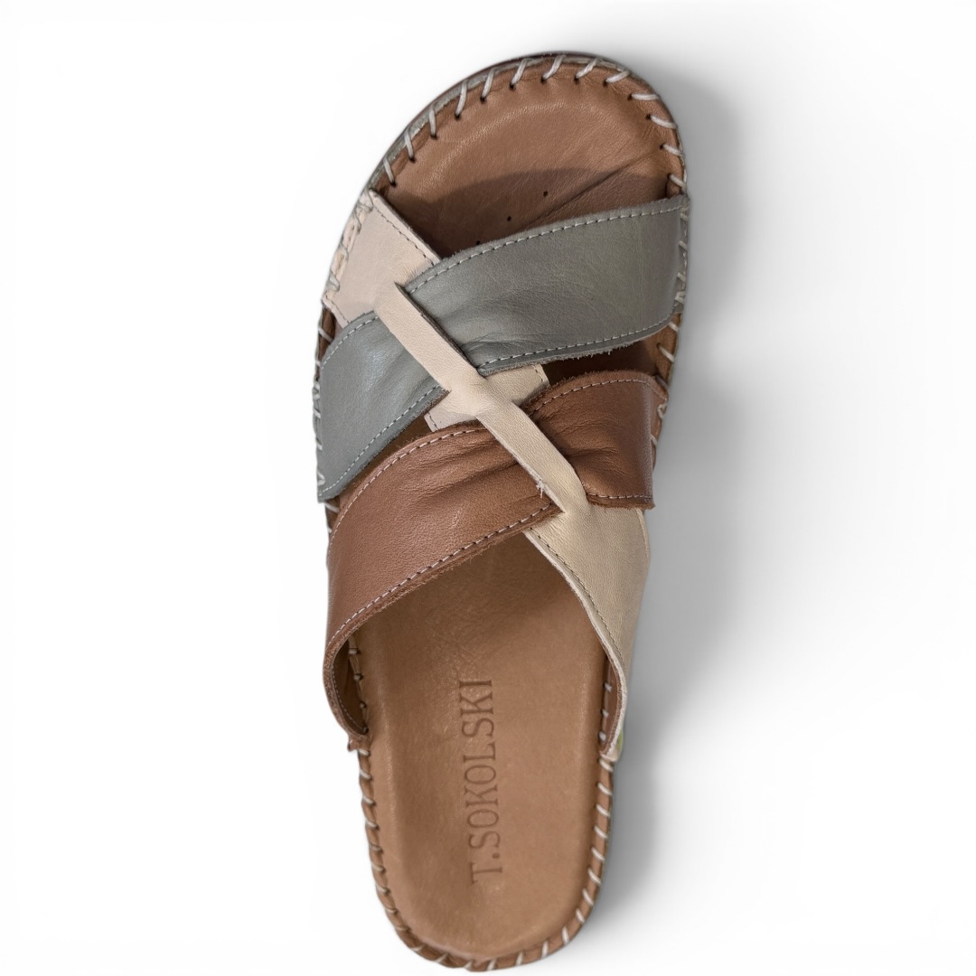 SOKOLSKI MET148-0136 KLAPEK NA KOTURNIE COCO 2 • Rozm. D.: 40