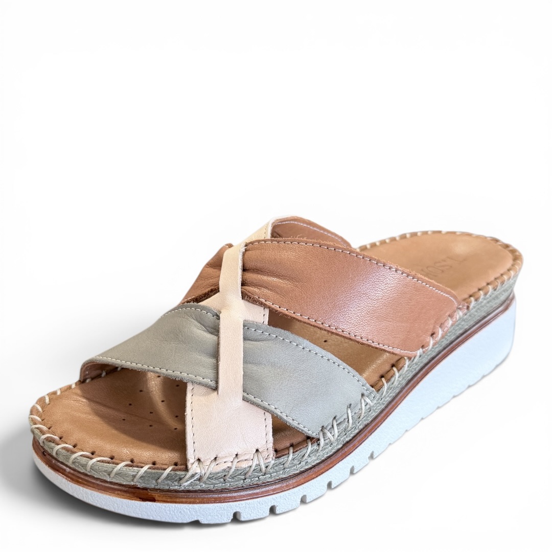 SOKOLSKI MET148-0136 KLAPEK NA KOTURNIE COCO 2 • Rozm. D.: 41