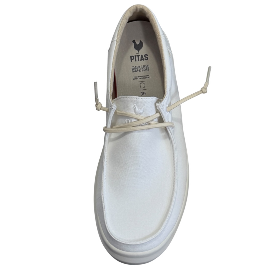 PITAS CANNES półbut tekstylny BIAŁY • Rozm. D.: 36