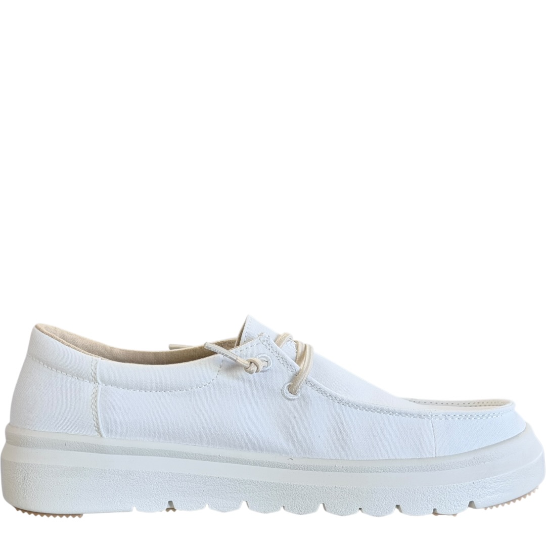 PITAS CANNES półbut tekstylny BIAŁY • Rozm. D.: 40