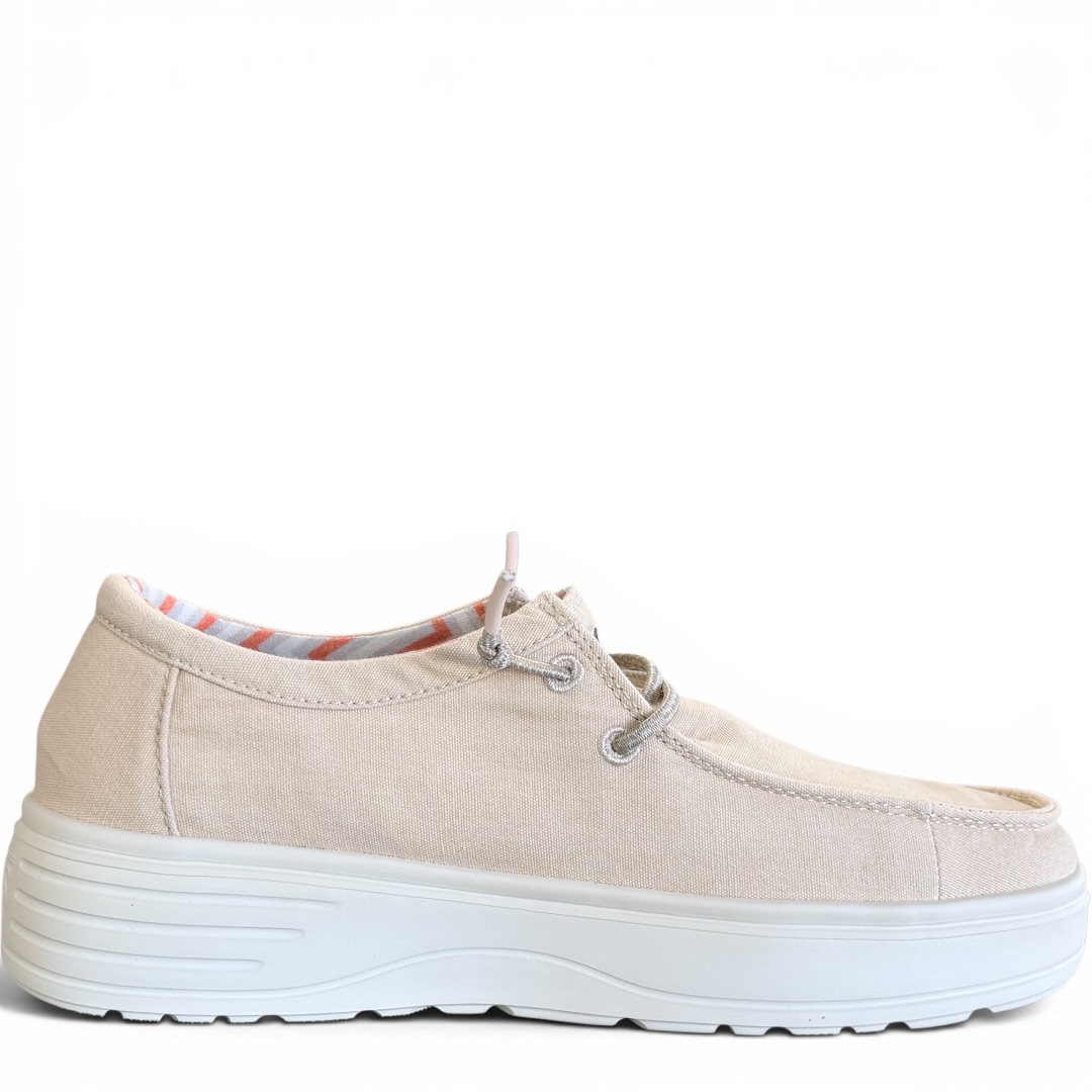 PITAS NATAL PÓŁBUT TEKSTYLNY BEŻ • Rozm. D.: 37