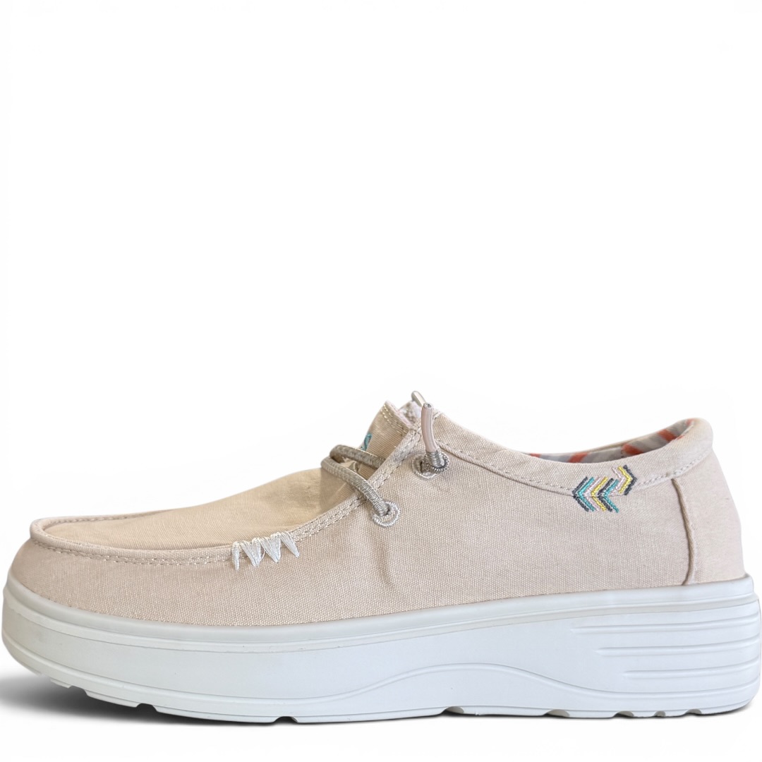 PITAS NATAL PÓŁBUT TEKSTYLNY BEŻ • Rozm. D.: 39