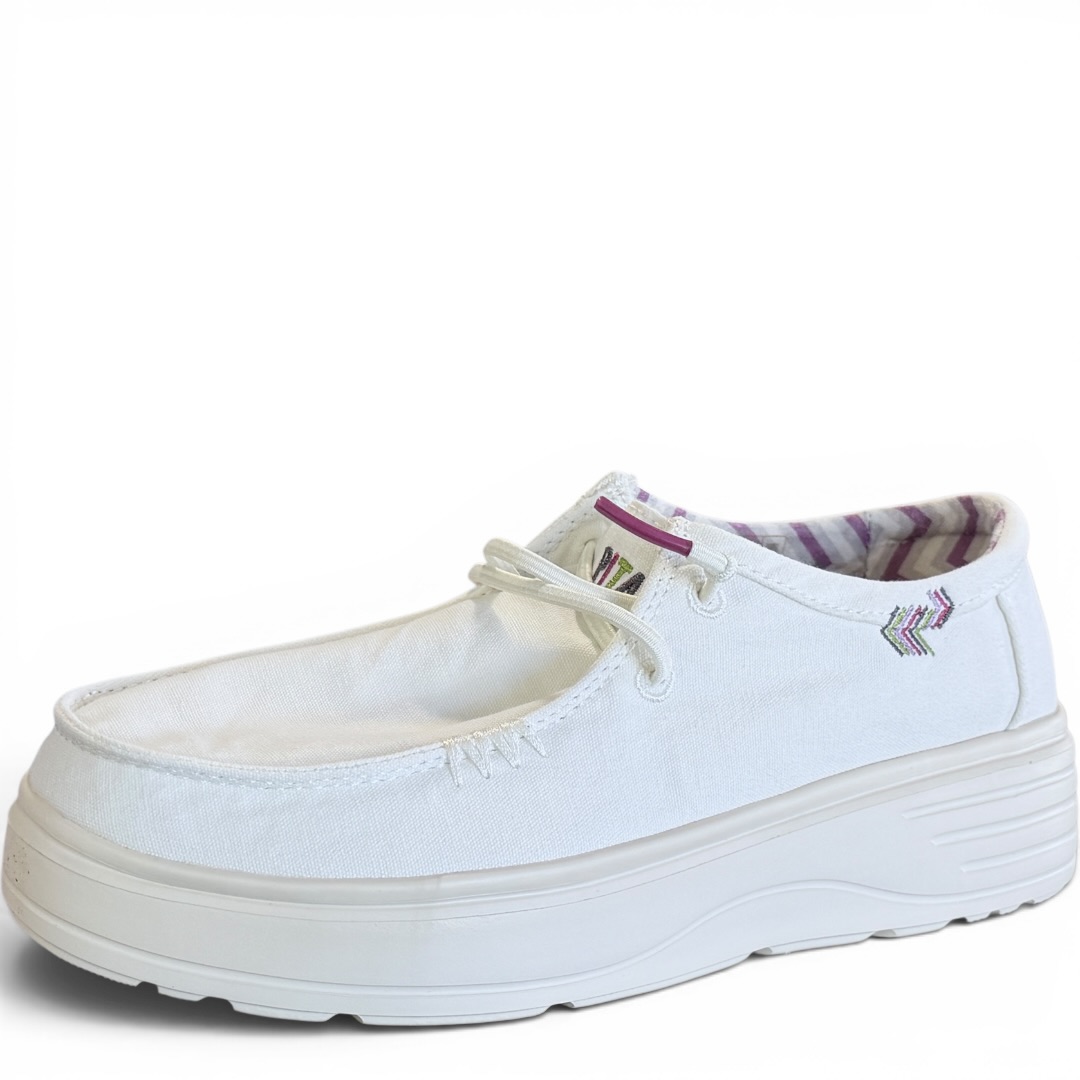 PITAS NATAL PÓŁBUT TEKSTYLNY BIAŁE • Rozm. D.: 37