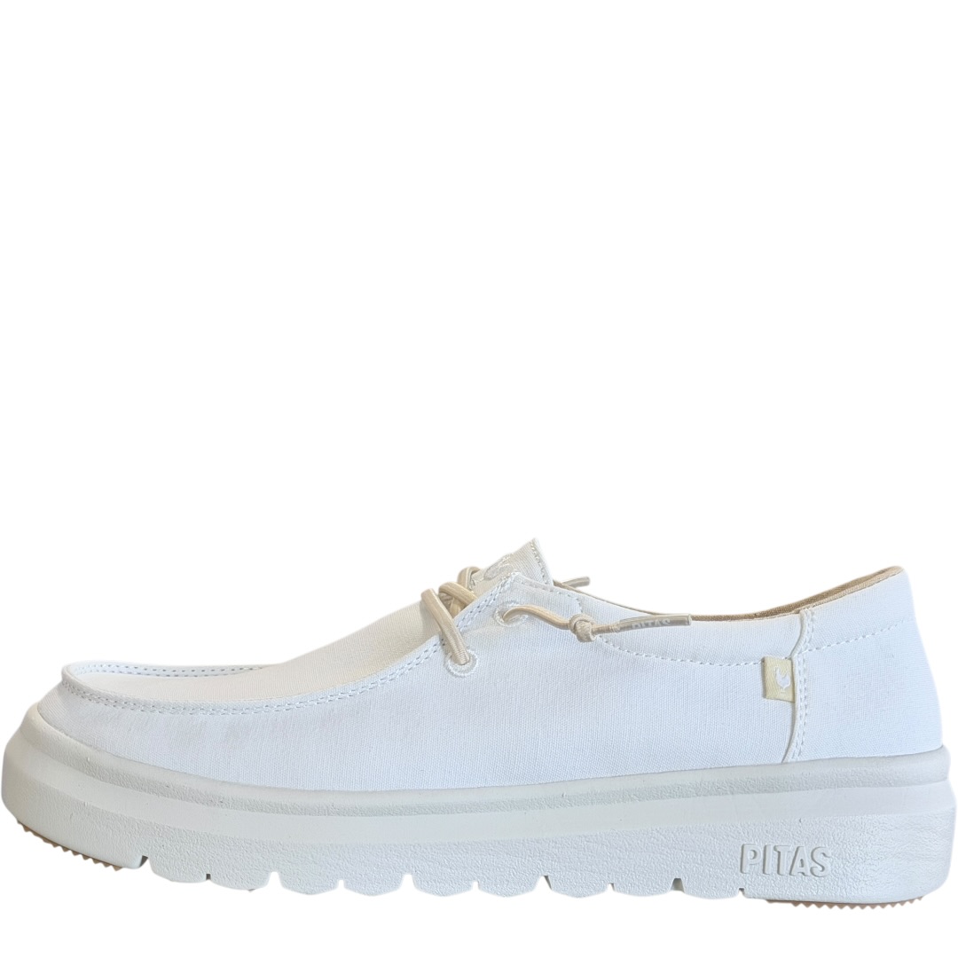 PITAS NATAL PÓŁBUT TEKSTYLNY BIAŁE • Rozm. D.: 41