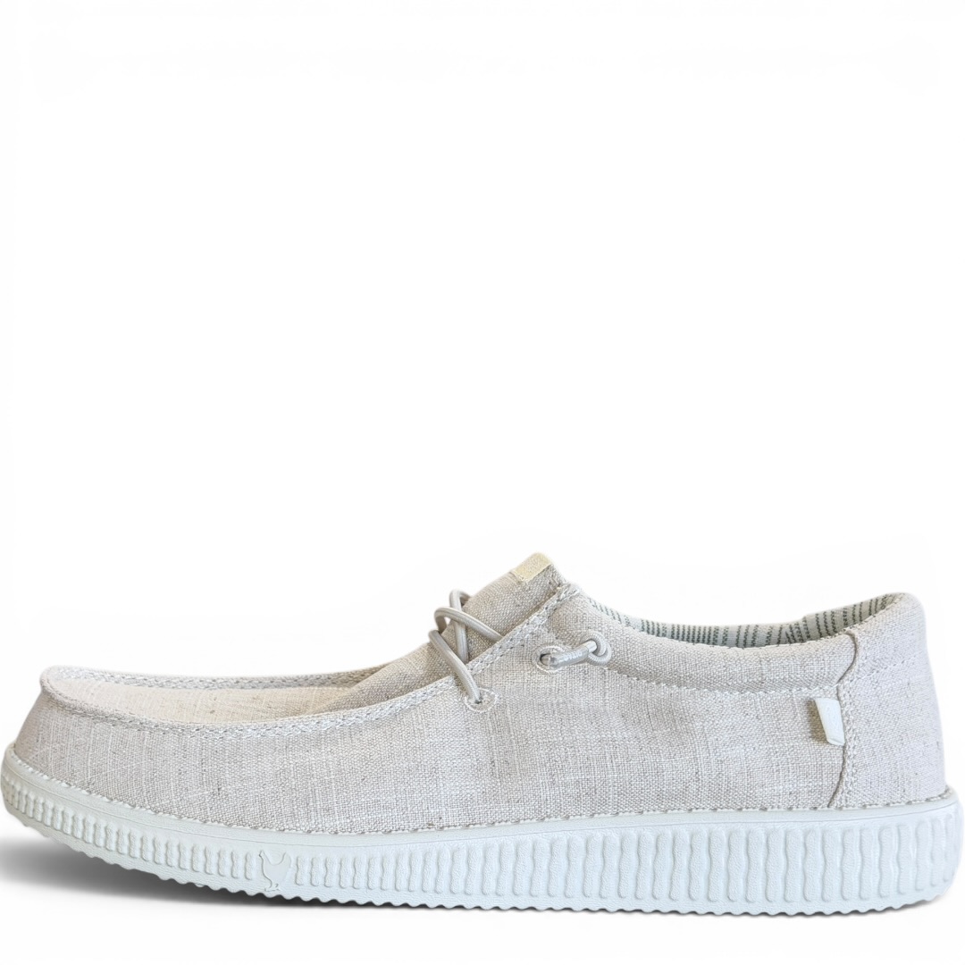 PITAS Wp150 PÓŁBUTY LNIANE NUDE • Rozm. D.: 38