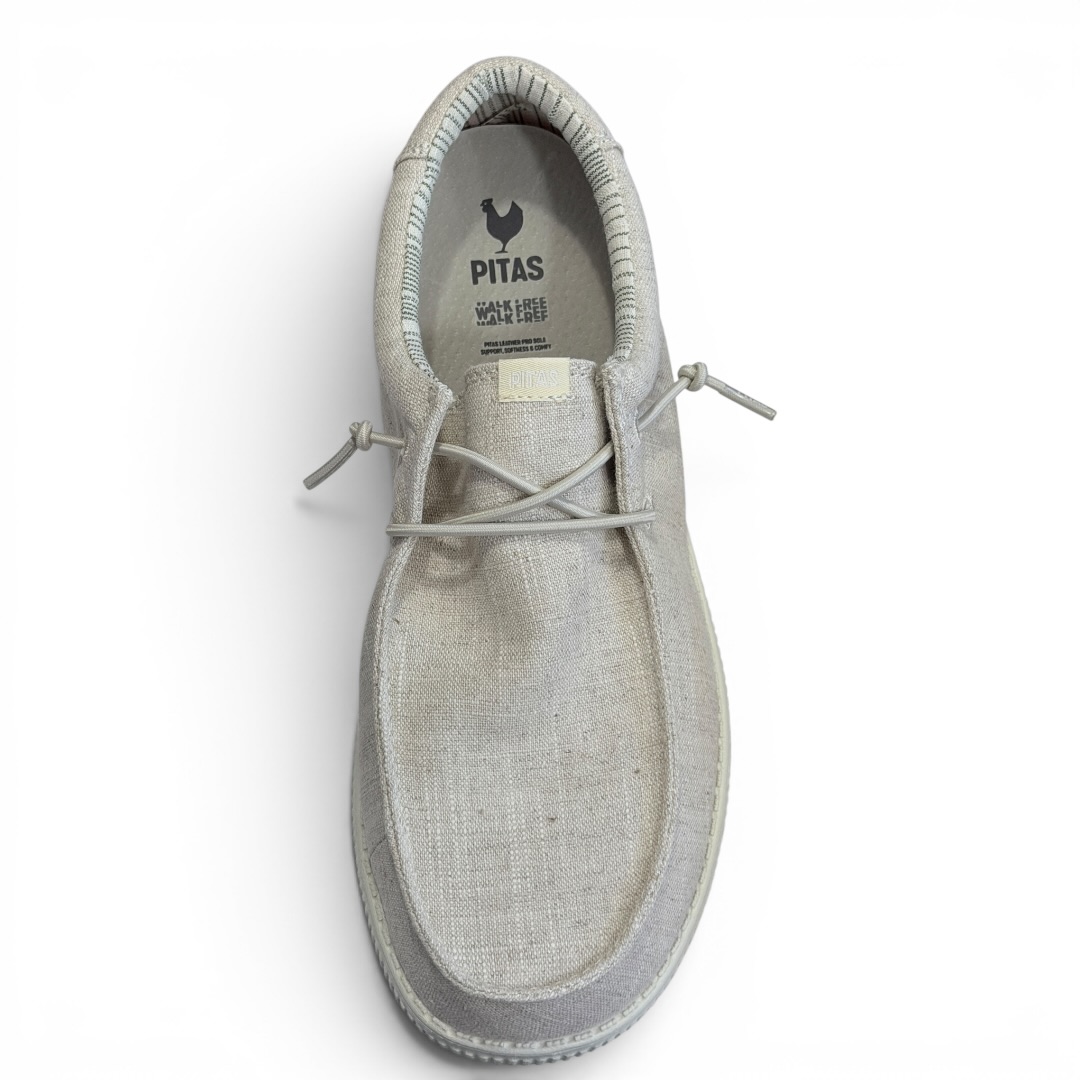 PITAS Wp150 PÓŁBUTY LNIANE NUDE • Rozm. D.: 41