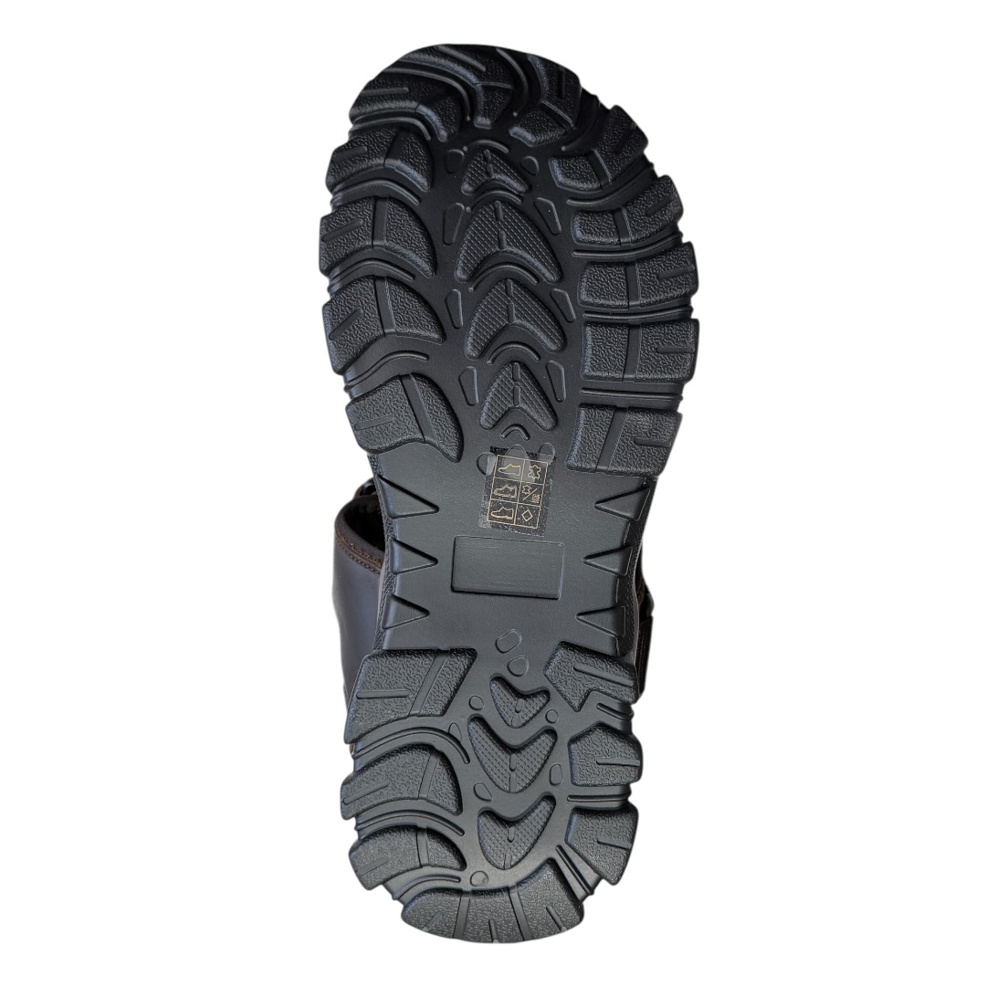 SOKOLSKI KEN L26-664 SANDAŁ MĘSKI BRĄZOWY • Rozm. M.: 44