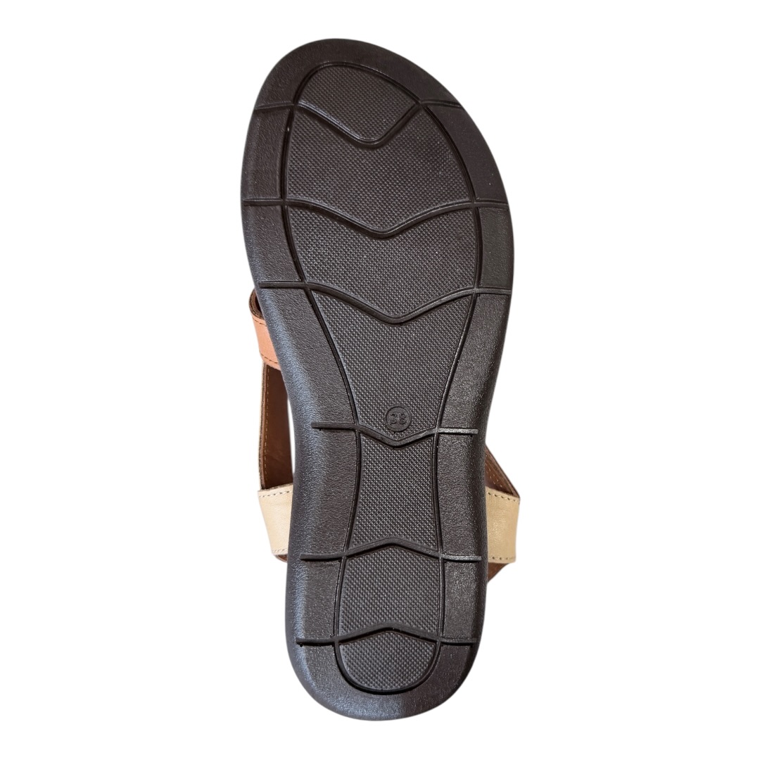 SOKOLSKI SAR L26-911 SANDAŁY BRĄZ COMB • Rozm. D.: 37