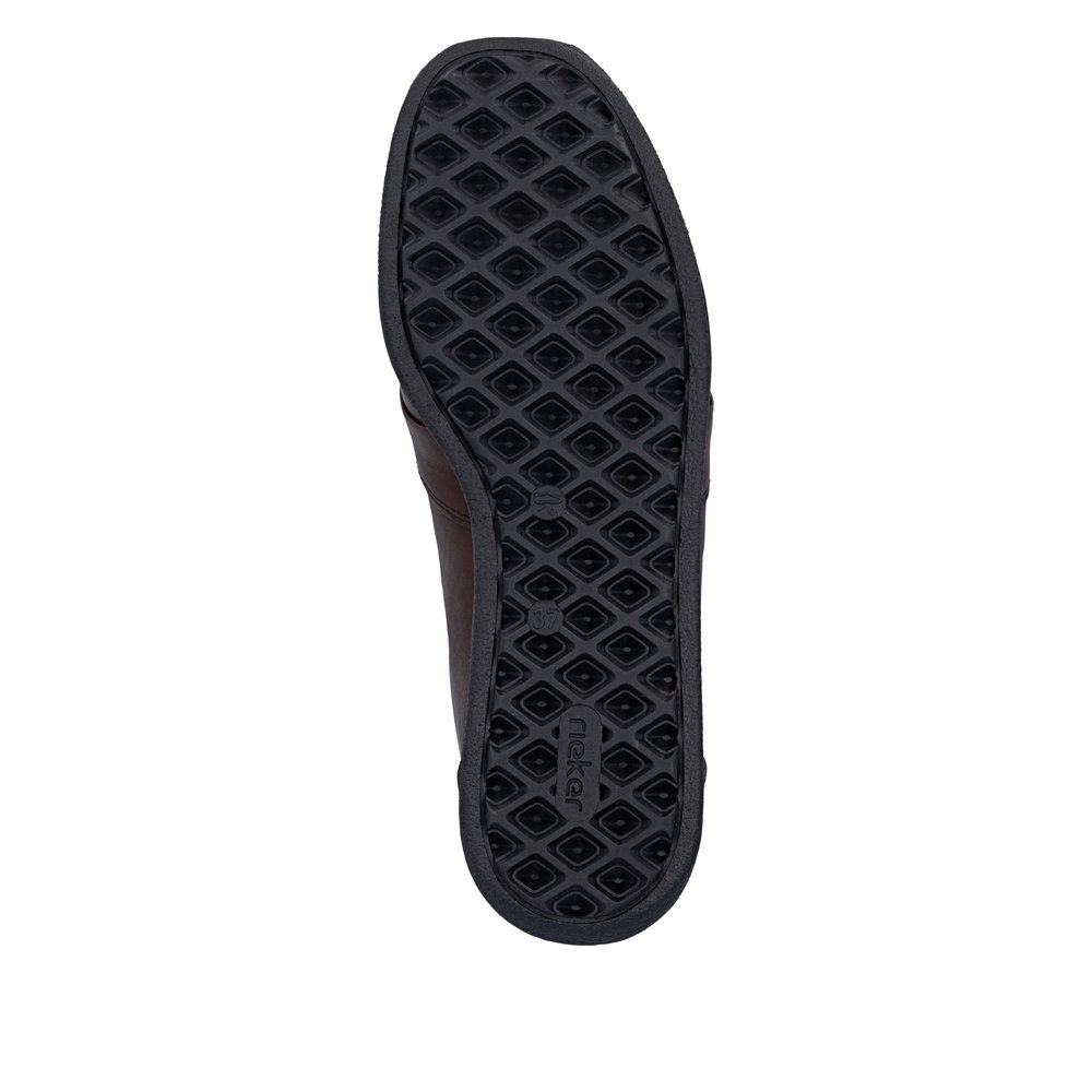 RIEKER 47259-27 BRĄZOWE PÓŁBUTY  • Rozm. D.: 37