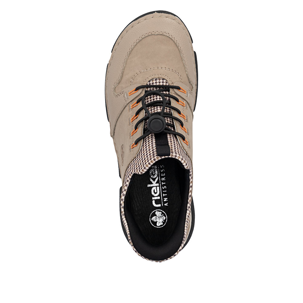 RIEKER 45963-20 CAMELOWE PÓŁBUTY • Rozm. D.: 37