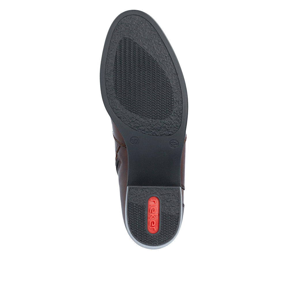 RIEKER 73953-27 ORZECHOWY BOTEK • Rozm. D.: 36