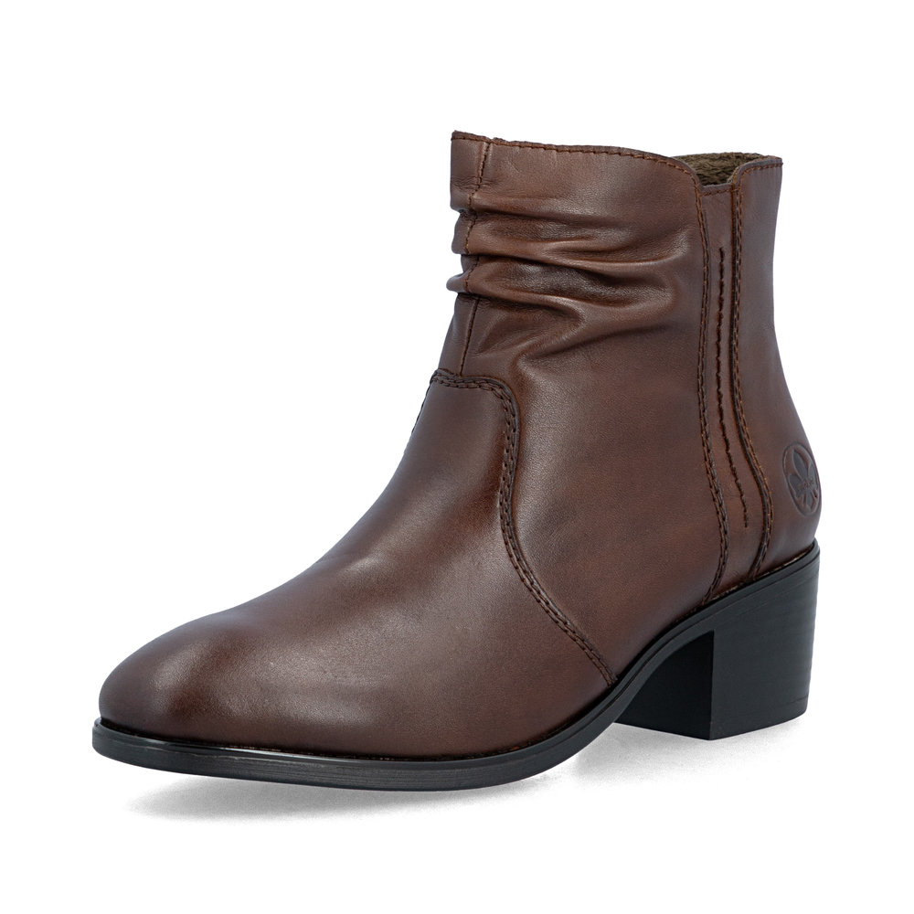 RIEKER 73953-27 ORZECHOWY BOTEK • Rozm. D.: 40