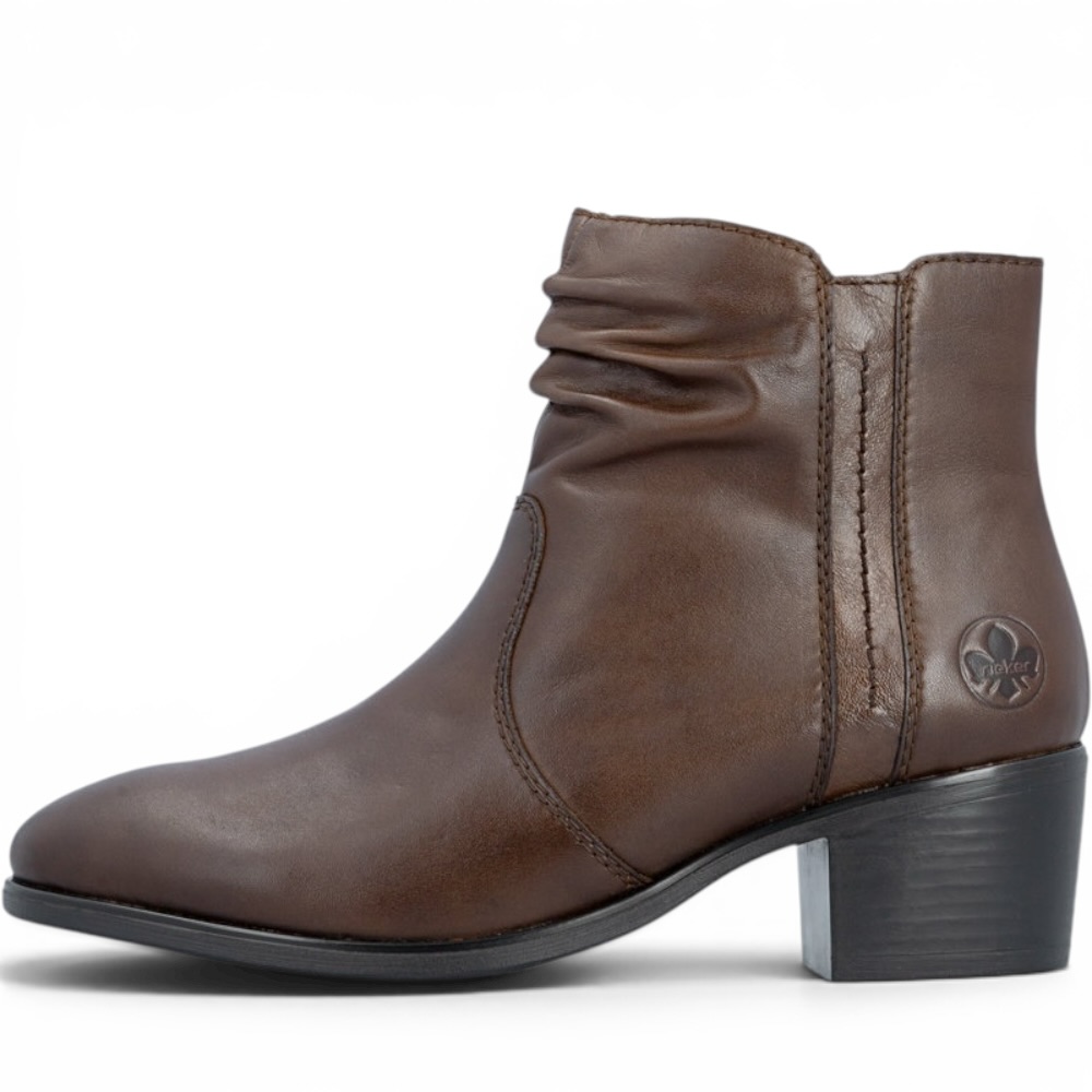 RIEKER 73953-27 ORZECHOWY BOTEK • Rozm. D.: 41