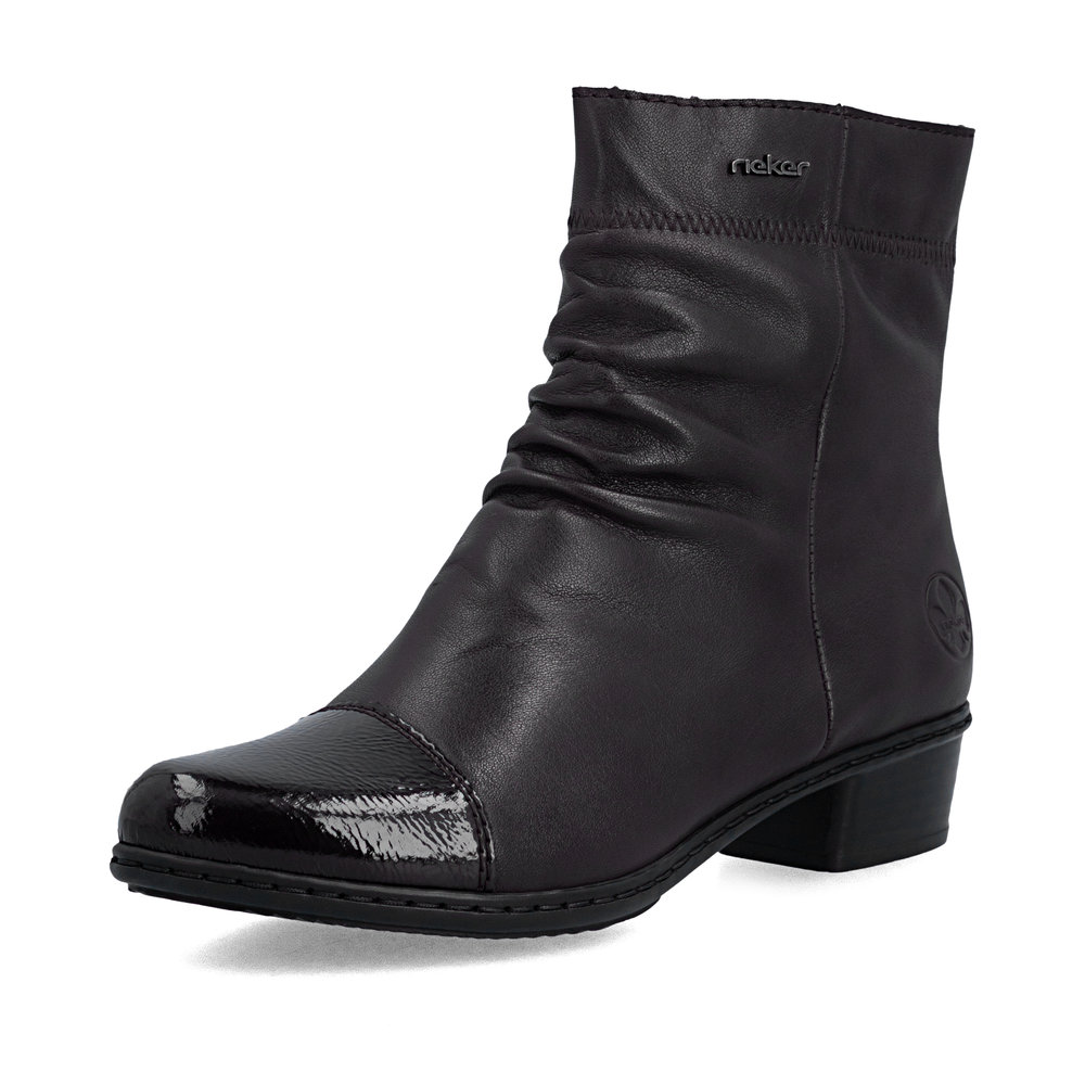 RIEKER Y0773-25 CZEKOLADOWY BOTEK • Rozm. D.: 41