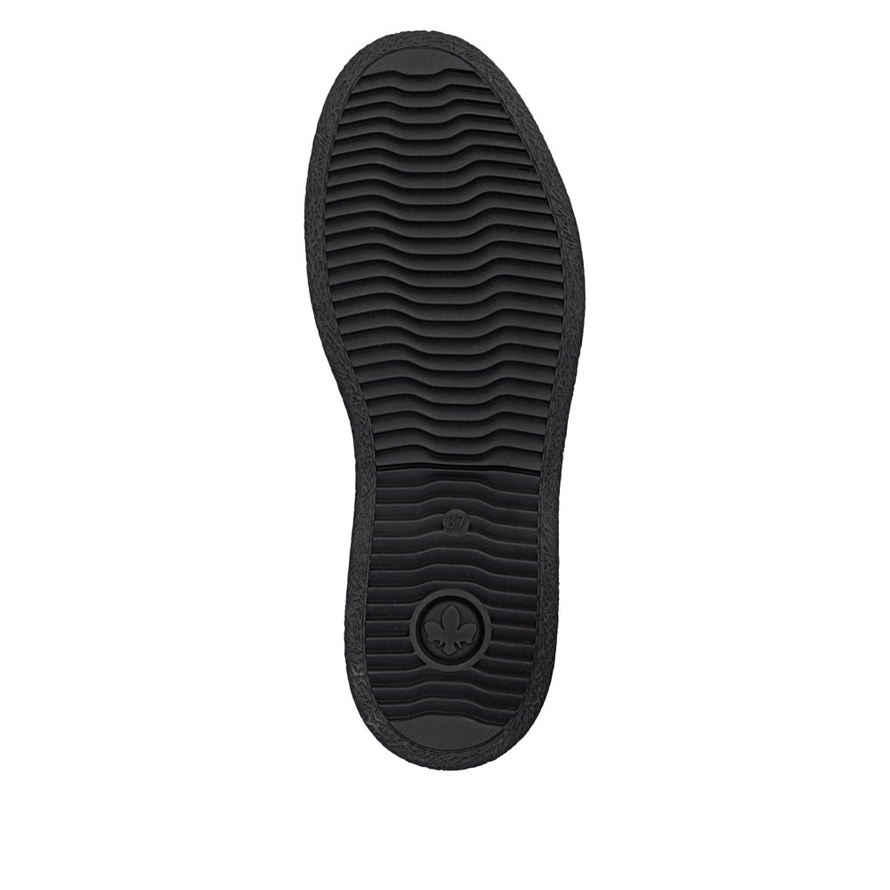 RIEKER 71150-00 CZARNE PÓŁBUTY • Rozm. D.: 40
