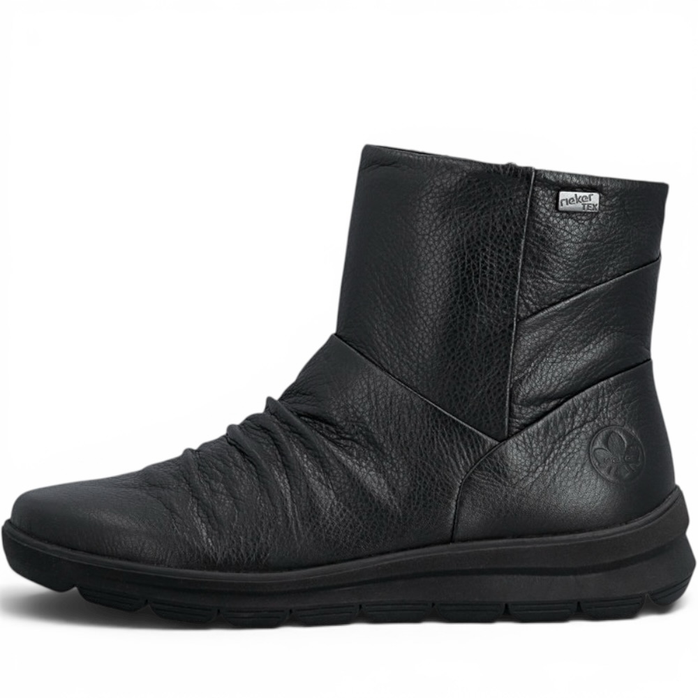 RIEKER Z0066-60 CZARNY BOTEK • Rozm. D.: 39