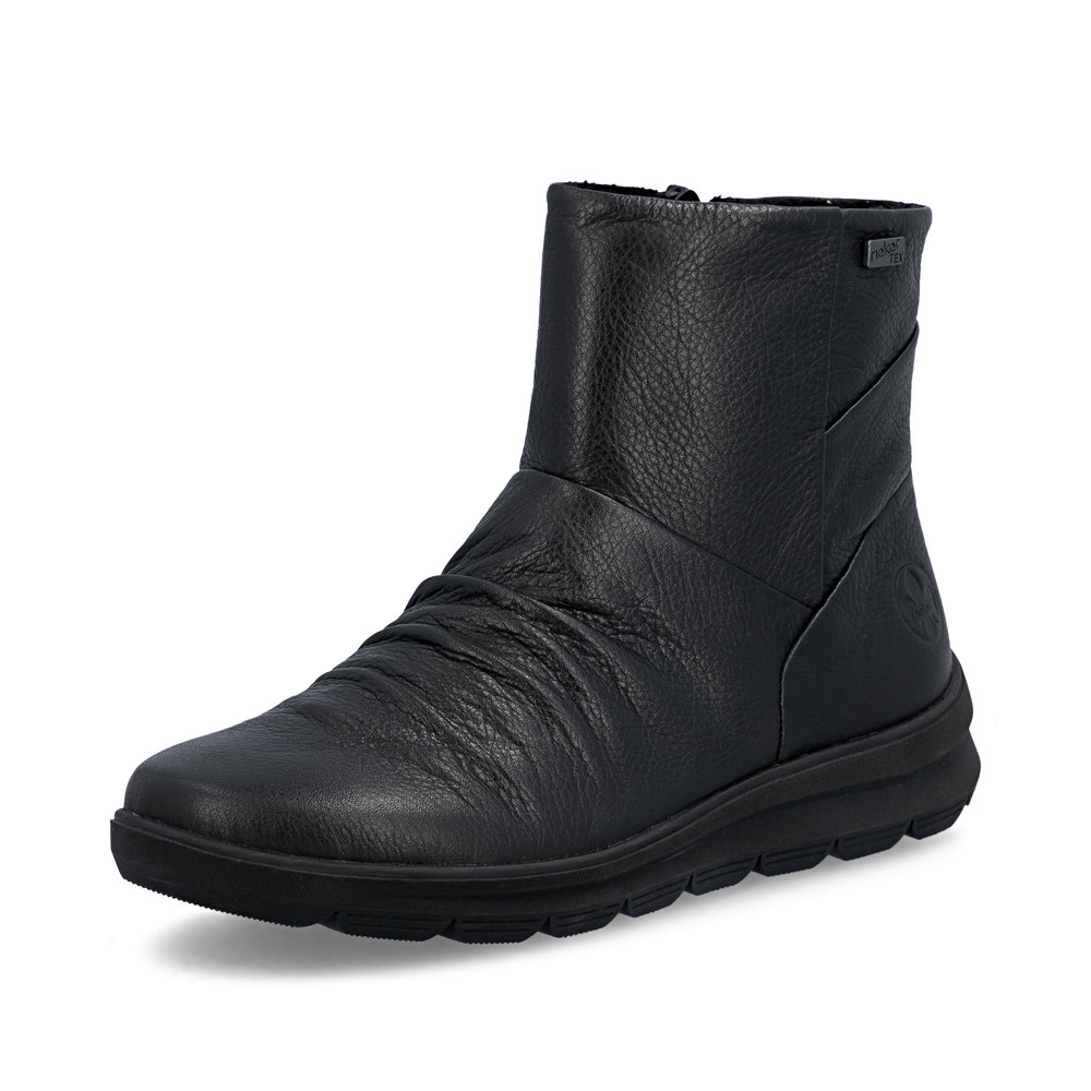 RIEKER Z0066-60 CZARNY BOTEK • Rozm. D.: 40