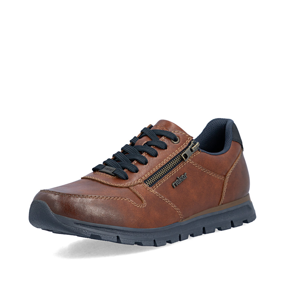 RIEKER B0513-24 MĘSKI SNEAKERS COGNAC • Rozm. M.: 41
