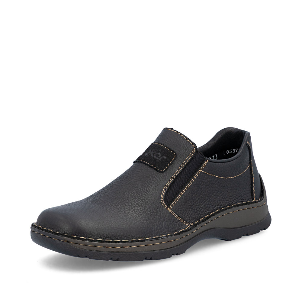 RIEKER 05370 MĘSKI PÓŁBUT CZARNY • Rozm. M.: 41