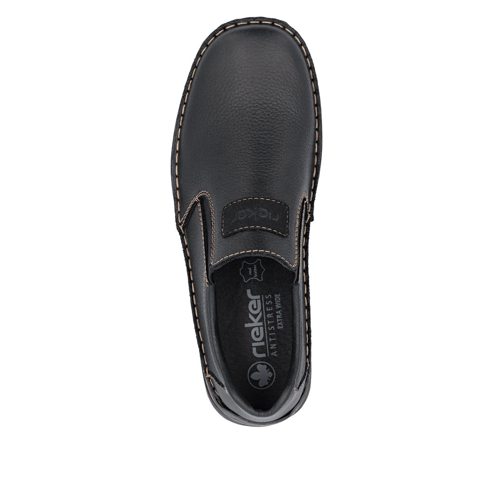 RIEKER 05370 MĘSKI PÓŁBUT CZARNY • Rozm. M.: 43