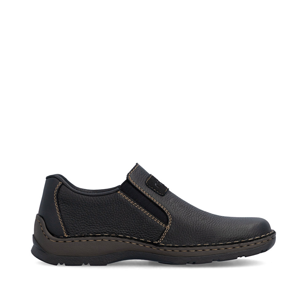 RIEKER 05370 MĘSKI PÓŁBUT CZARNY • Rozm. M.: 43