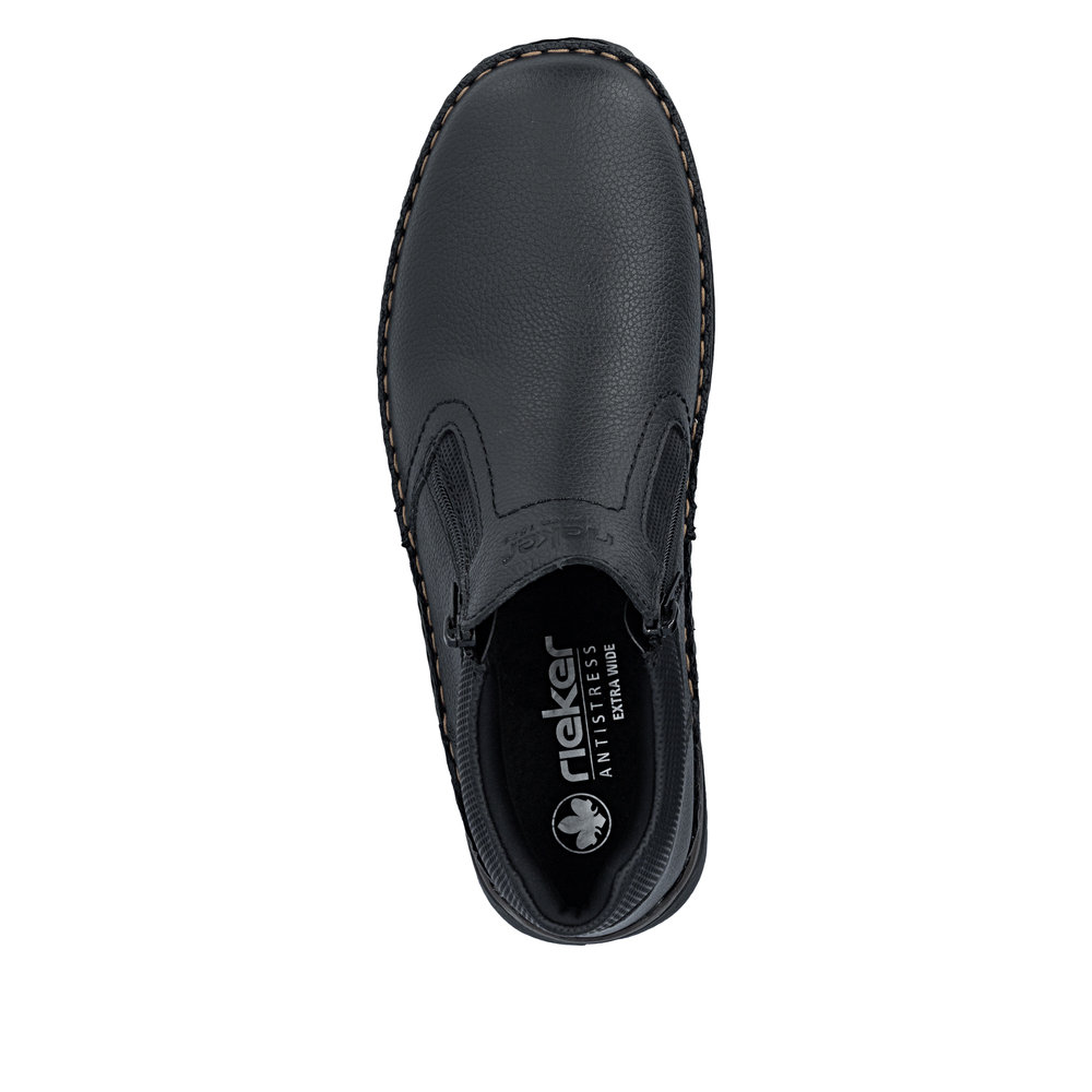 RIEKER 05376-00 MĘSKI BOTEK CZARNY • Rozm. M.: 41