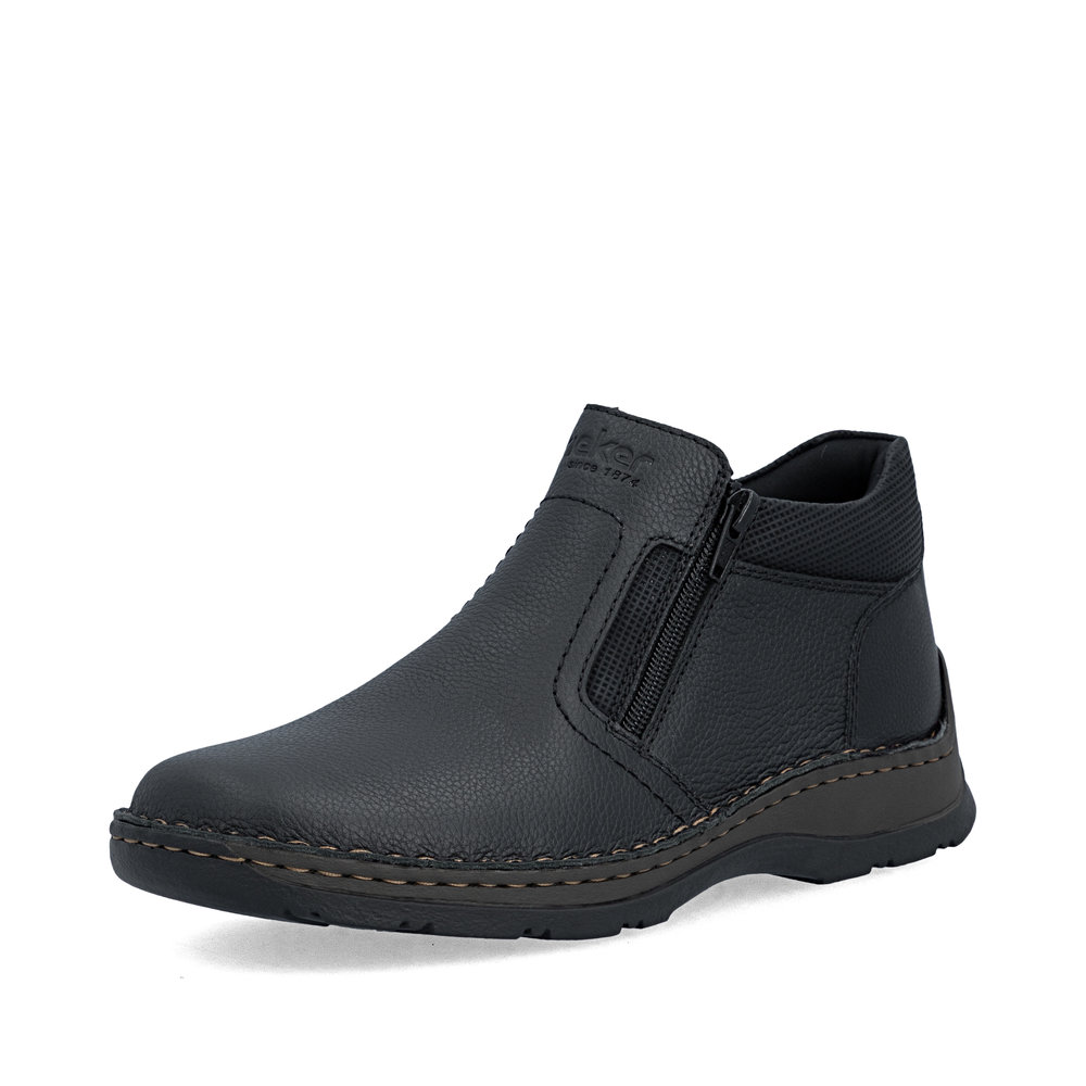 RIEKER 05376-00 MĘSKI BOTEK CZARNY • Rozm. M.: 45