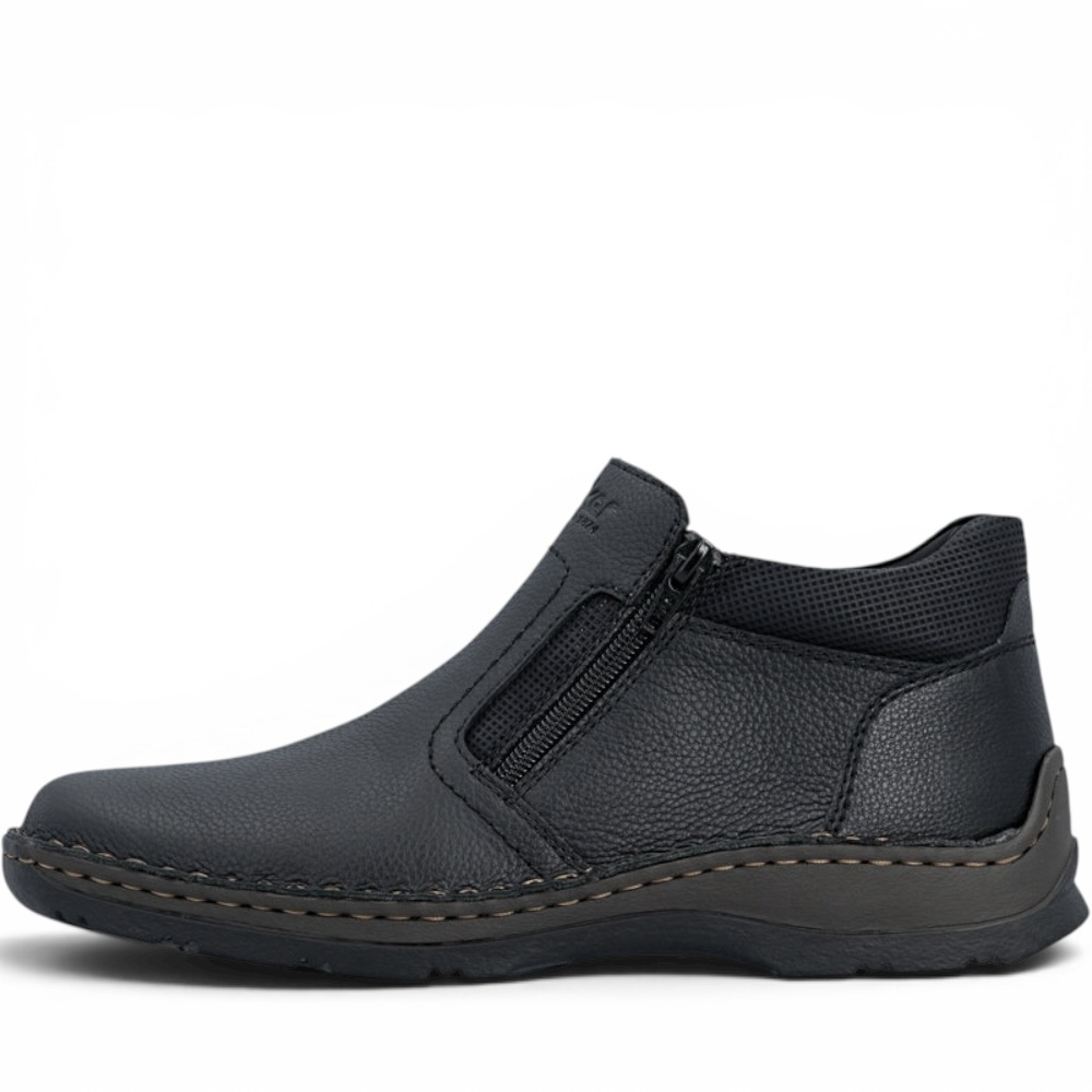 RIEKER 05376-00 MĘSKI BOTEK CZARNY • Rozm. M.: 45