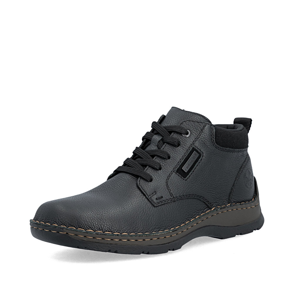 RIEKER 05309-00 MĘSKI TRZEWIK CZARNY • Rozm. M.: 41