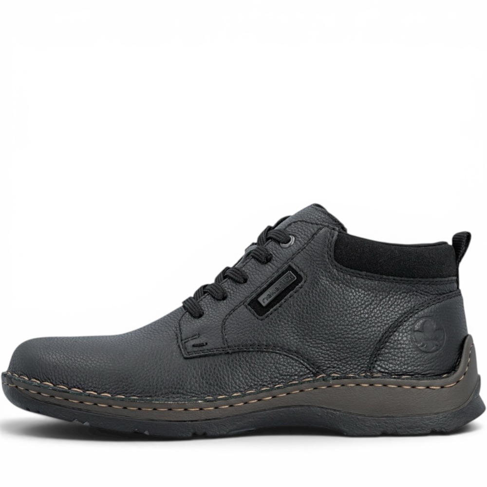RIEKER 05309-00 MĘSKI TRZEWIK CZARNY • Rozm. M.: 43
