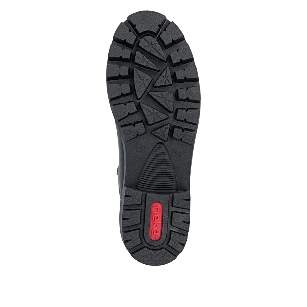 RIEKER 79254-00 CZARNY BOTEK • Rozm. D.: 37