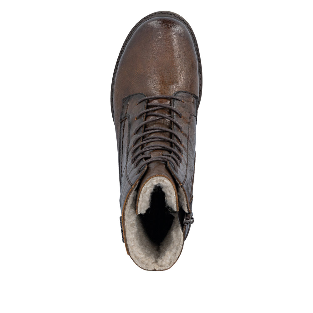 RIEKER 705800-25 TRZEWIK CIEPŁY BRĄZOWY • Rozm. D.: 37