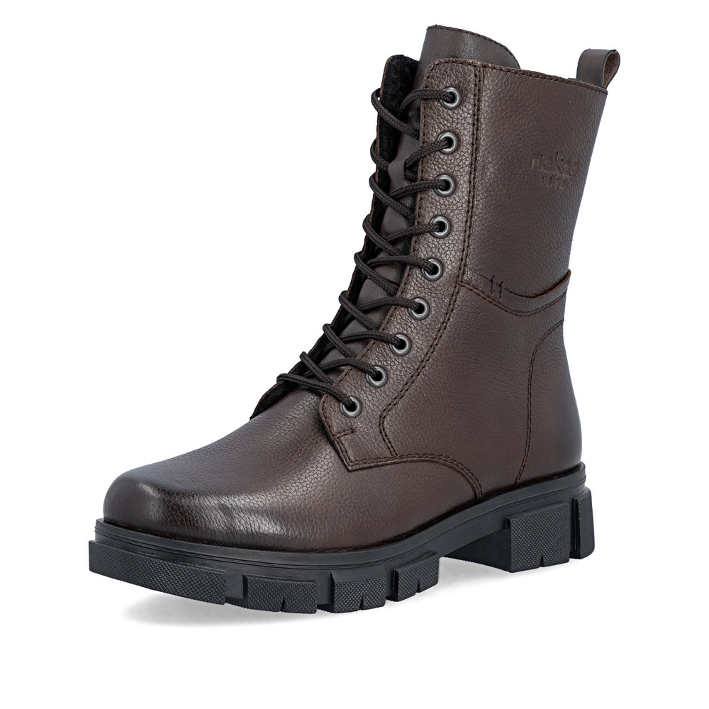 RIEKER Y7116-25 TRZEWIK CIEPŁY BRĄZOWY • Rozm. D.: 39