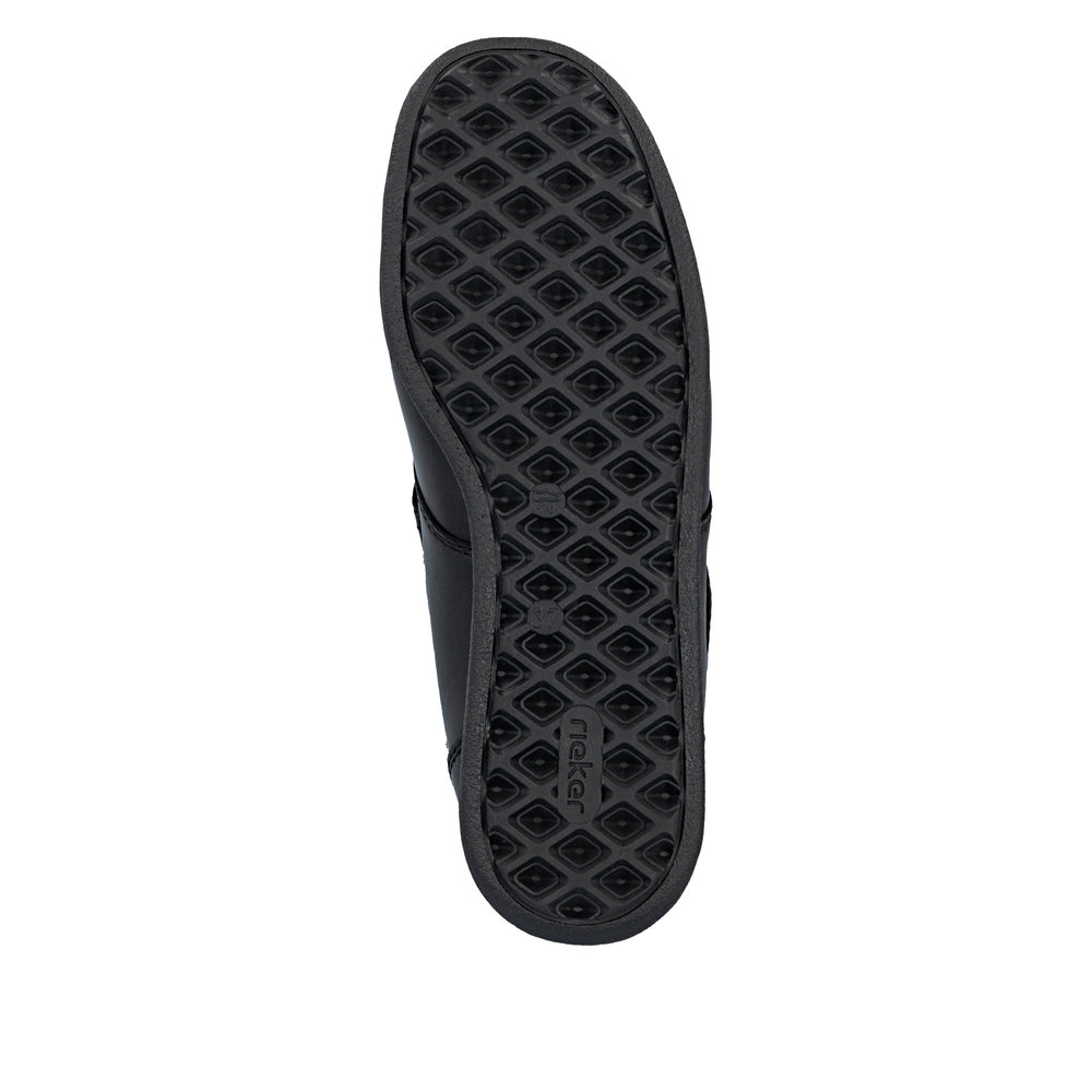 RIEKER 47268-00 botek ciepły wodoodporny CZARNY • Rozm. D.: 41