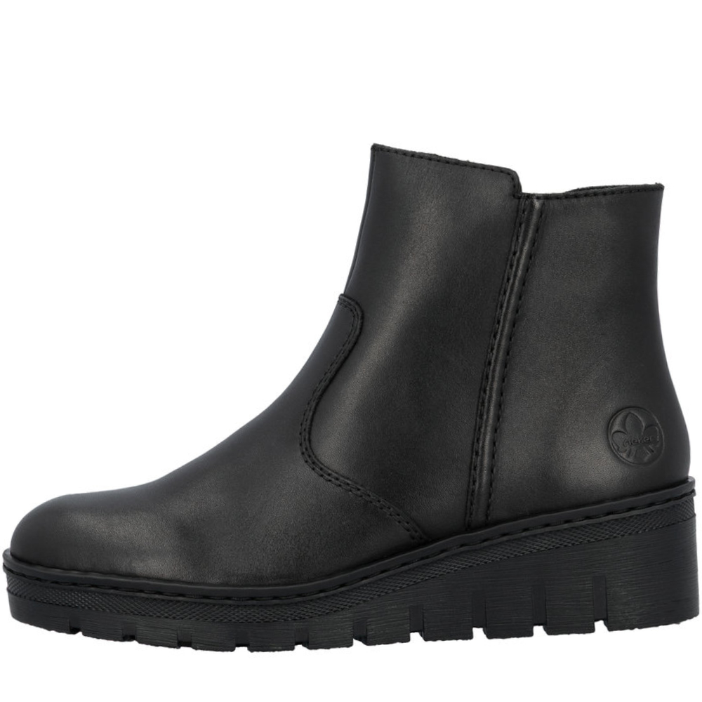 RIEKER X9165-001 CZARNY • Rozm. D.: 41