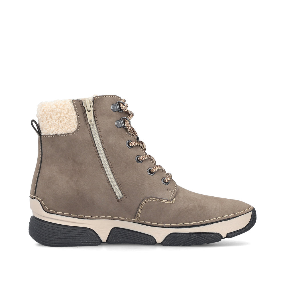 RIEKER 45925-25 trzewik ciepły wodoodporny BEŻOWY • Rozm. D.: 38