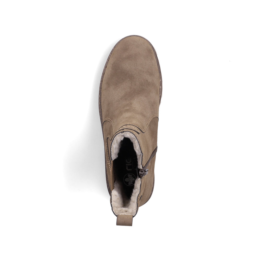 RIEKER Z8960-25 BOTEK CIEMNY BEŻ • Rozm. D.: 36