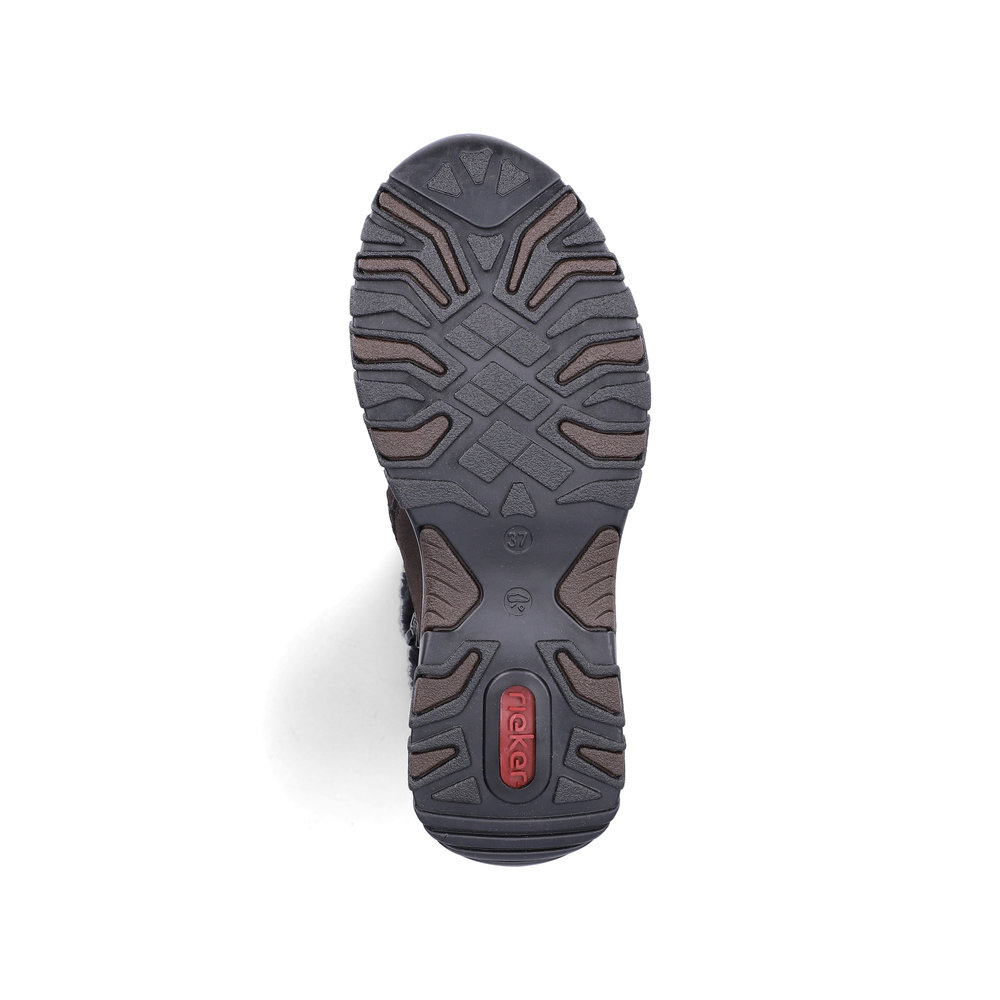 RIEKER M9670-25 BOTEK WODOODPORNY BRĄZOWY • Rozm. D.: 37