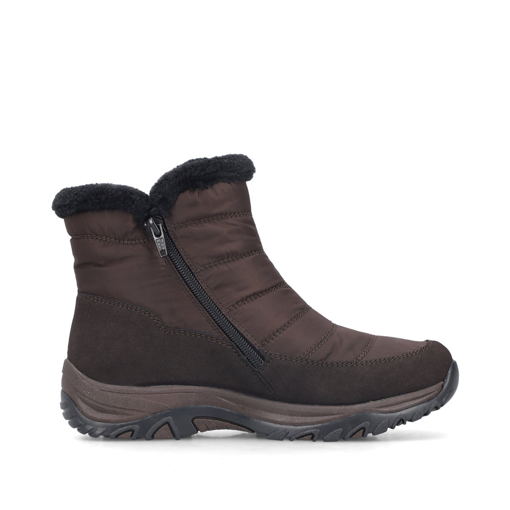 RIEKER M9670-25 BOTEK WODOODPORNY BRĄZOWY • Rozm. D.: 40