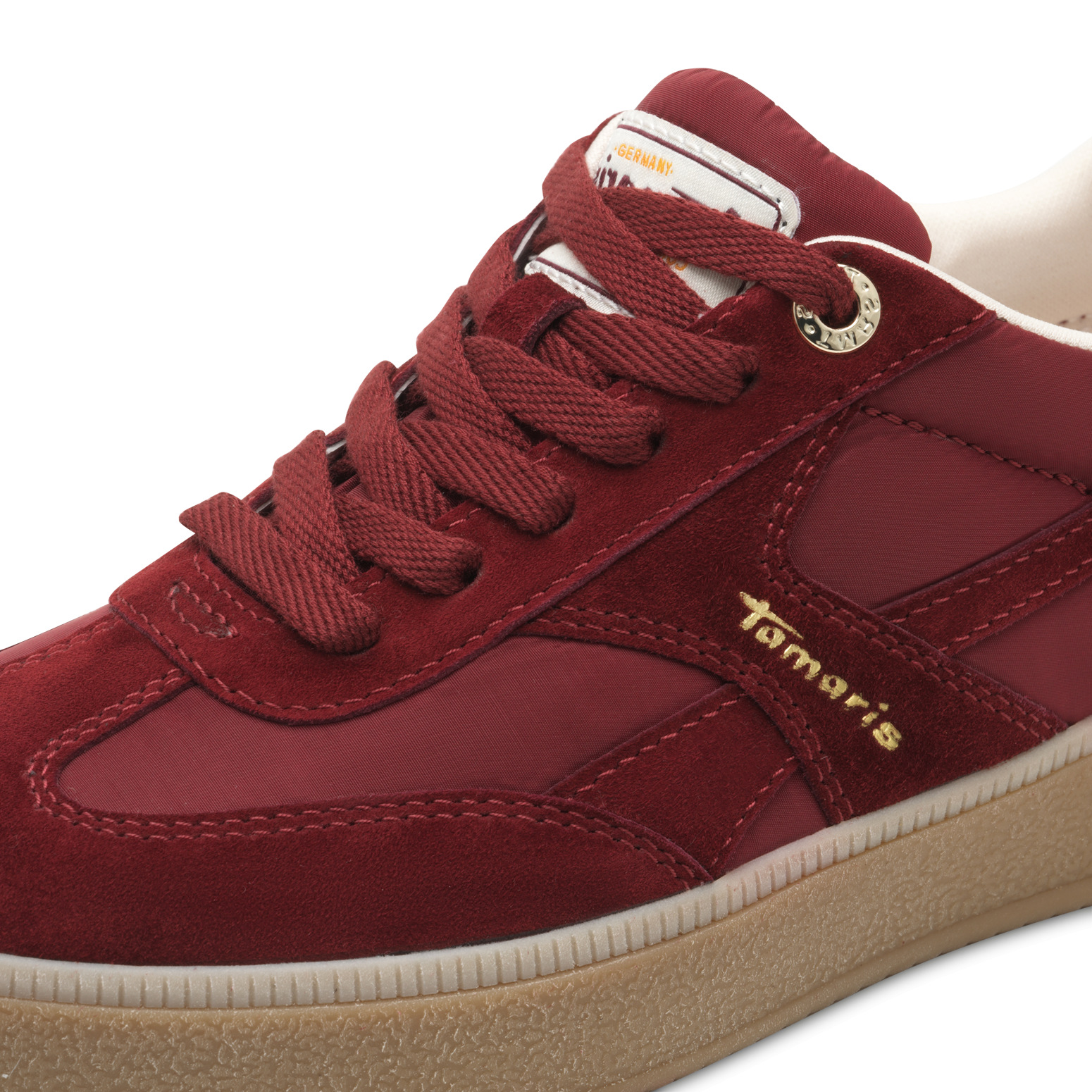  TAMARIS COMFORT 8-83708-47-535 SNEAKERSY BORDO • Rozm. D.: 37