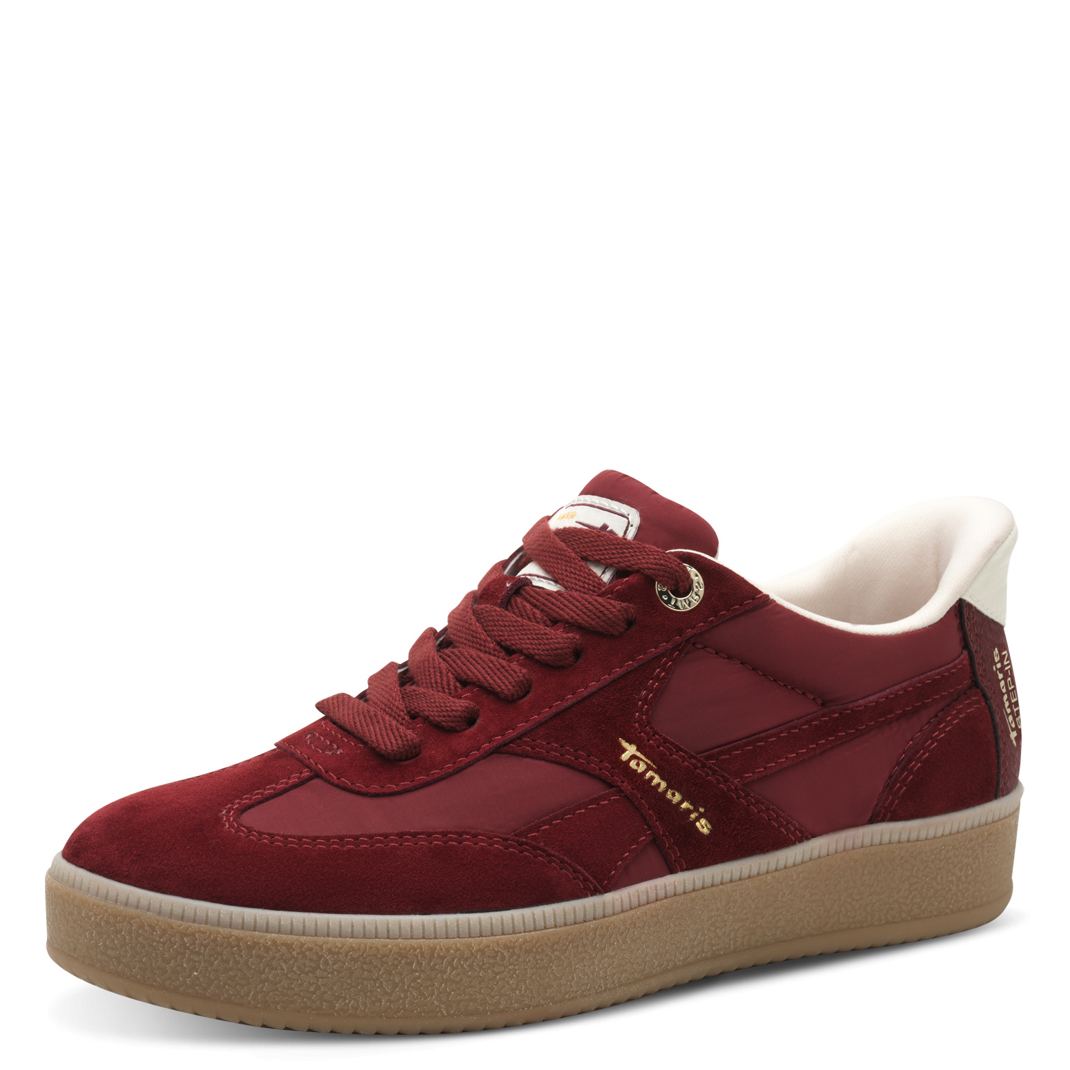  TAMARIS COMFORT 8-83708-47-535 SNEAKERSY BORDO • Rozm. D.: 38