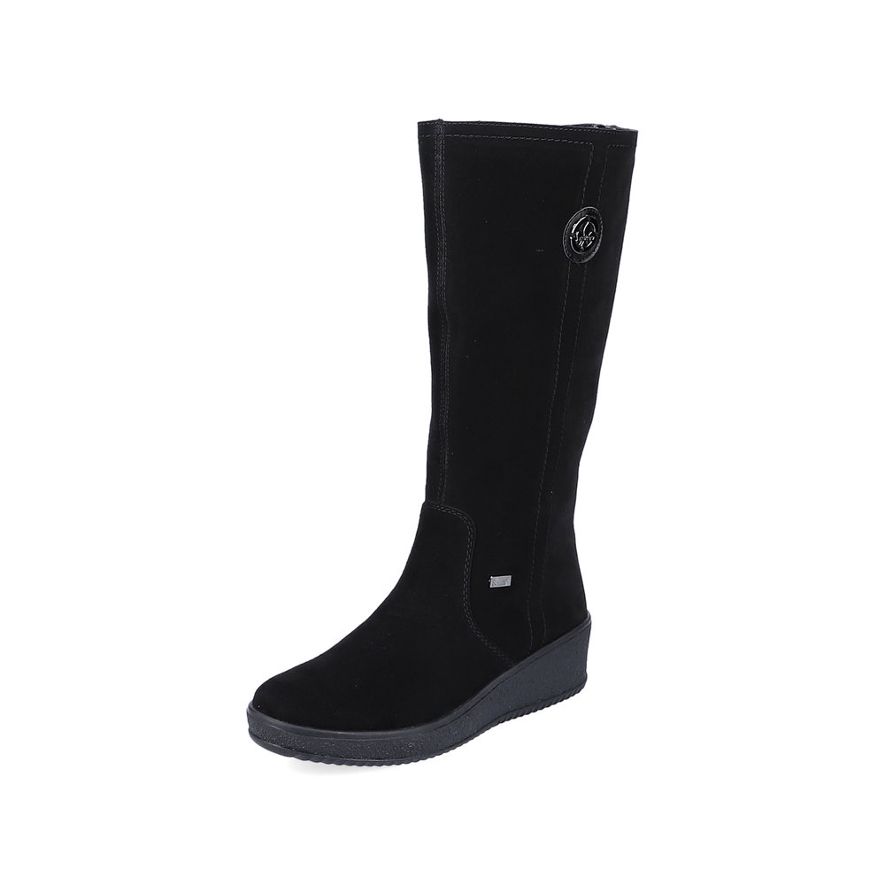 RIEKER Y4470-00 KOZAK CZARNY • Rozm. D.: 37