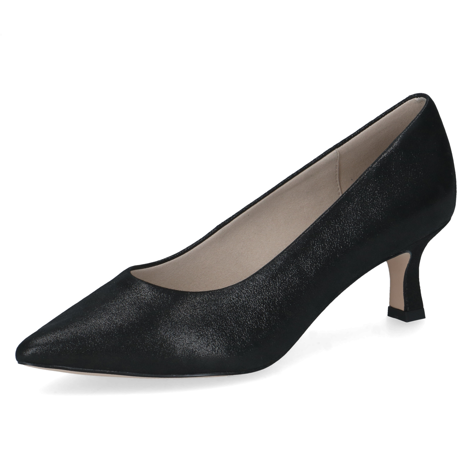 CAPRICE 9-22401-47-043 CZÓŁENKO CZARNE METALIK • Rozm. D.: 38