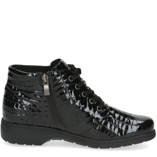 CAPRICE 9-26152-47-014 TRZEWIK CZARNY CROCO LAK • Rozm. D.: 36