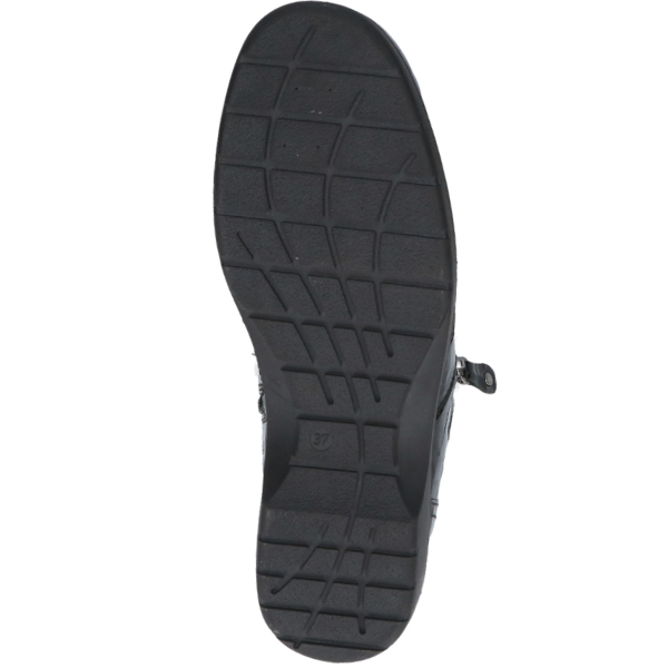 CAPRICE 9-26152-47-014 TRZEWIK CZARNY CROCO LAK • Rozm. D.: 39