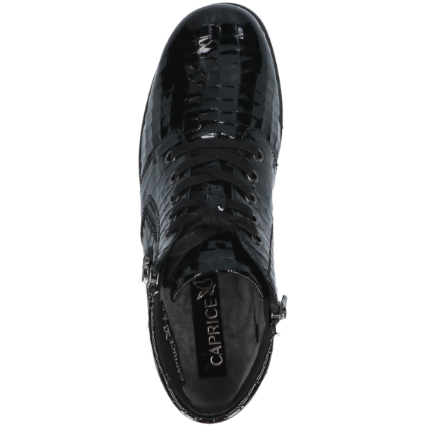 CAPRICE 9-26152-47-014 TRZEWIK CZARNY CROCO LAK • Rozm. D.: 41