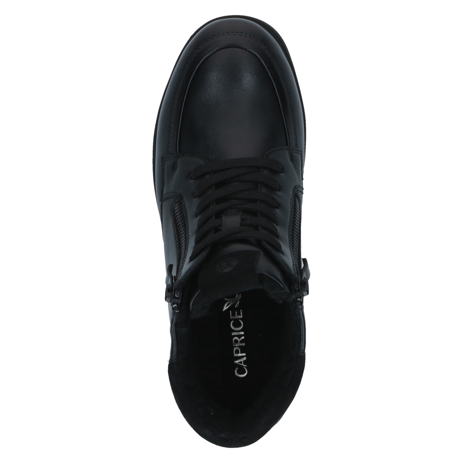 CAPRICE 9-26219-47-019 SNEAKERSY OCIEPLANE CZARNE • Rozm. D.: 39