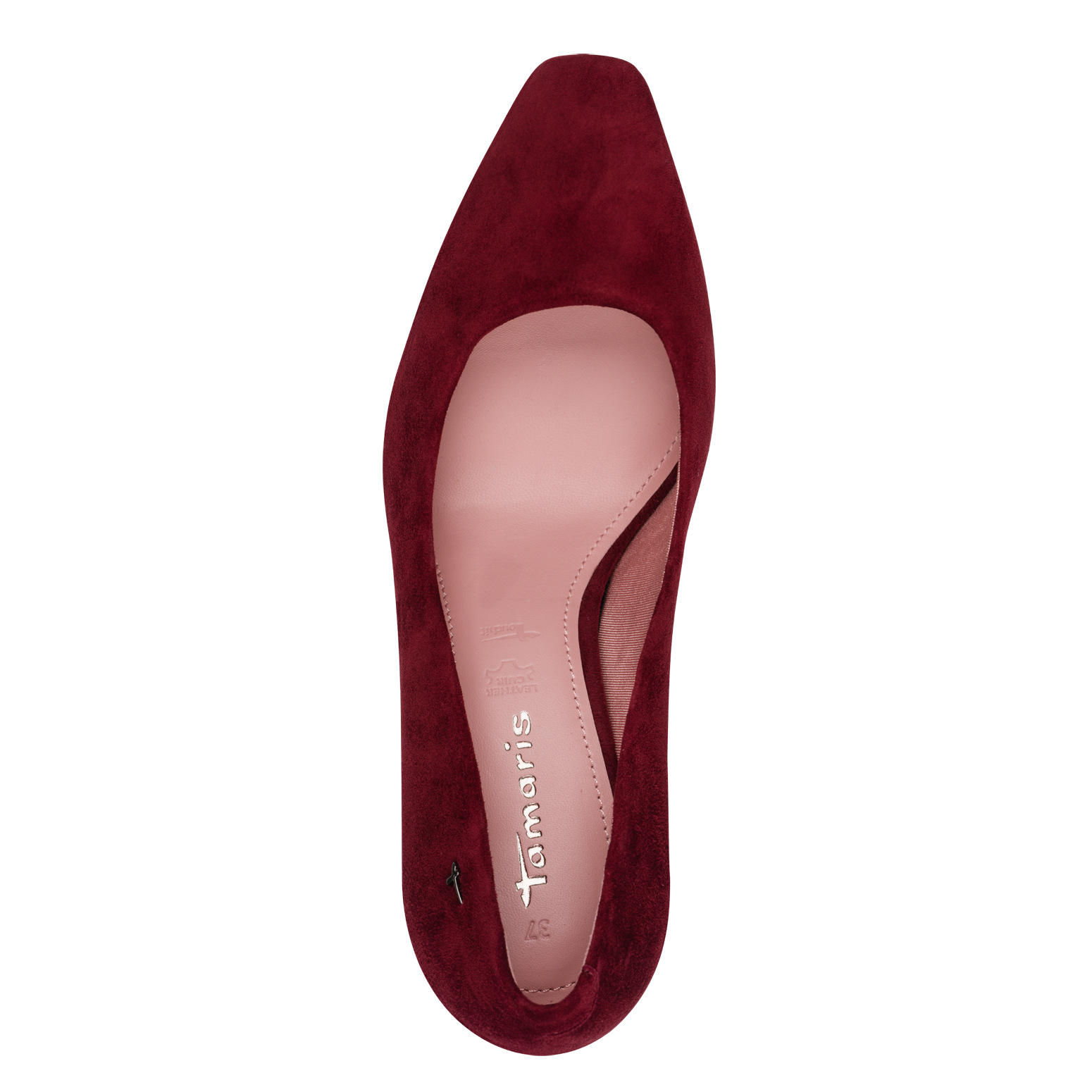 TAMARIS  1-22455-47-537 CZÓŁENKO MERLOT • Rozm. D.: 38