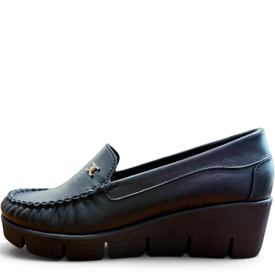 LAMANTI 989/CH MOKASYN KOTURN CZARNY • Rozm. D.: 41