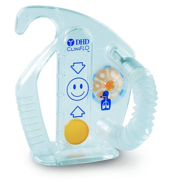 CliniFlow - aparat do ćwiczeń oddechowych